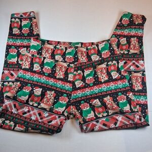 No Boundaries Cats Holiday Fleece Pants Size XL Women